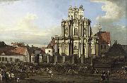 Bernardo Bellotto Visitationist Church in Warsaw oil painting artist